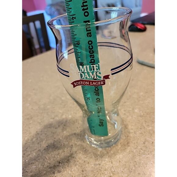 SAMUEL SAM ADAMS BOSTON LAGER "TAKE PRIDE IN YOUR BEER" 16oz PINT BEER GLASS - Picture 3 of 3